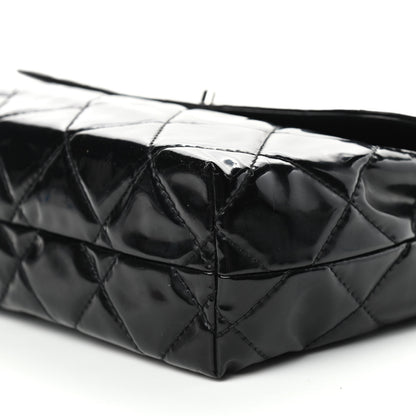 Chanel Vinyl Quilted In the Business Flap Bag Black 9 of 10