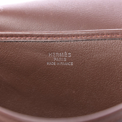 Hermes Taurillon Clemence Christine Havane 6 of 14