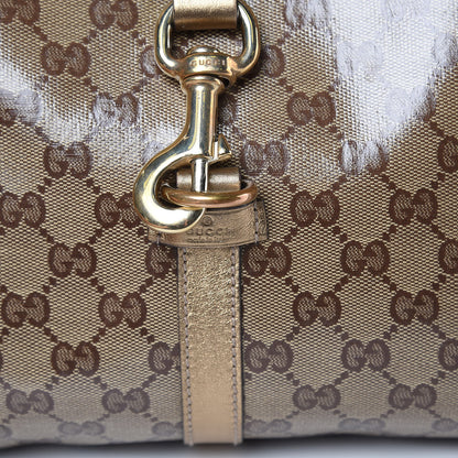Gucci Crystal Monogram Medium Joy Shoulder Bag Bronze 13 of 15