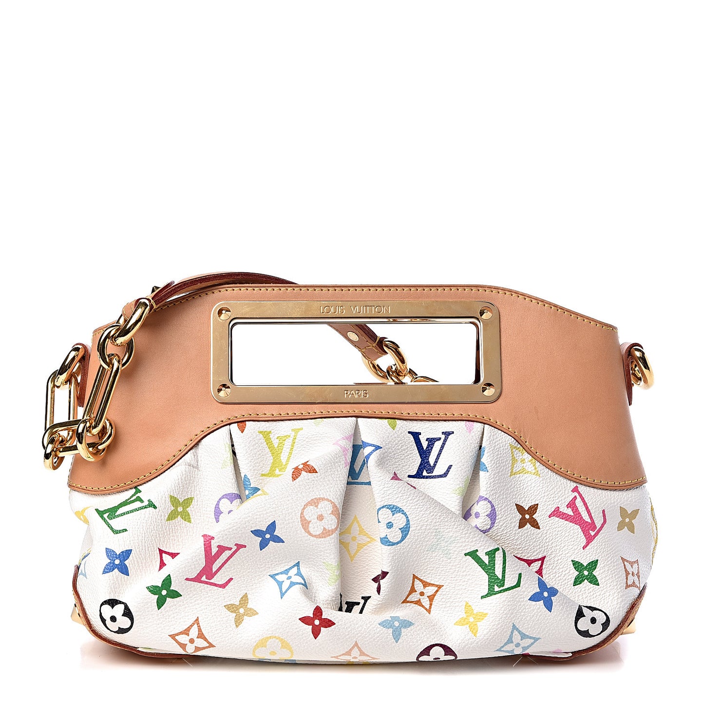 Monogram Multicolor Judy PM White