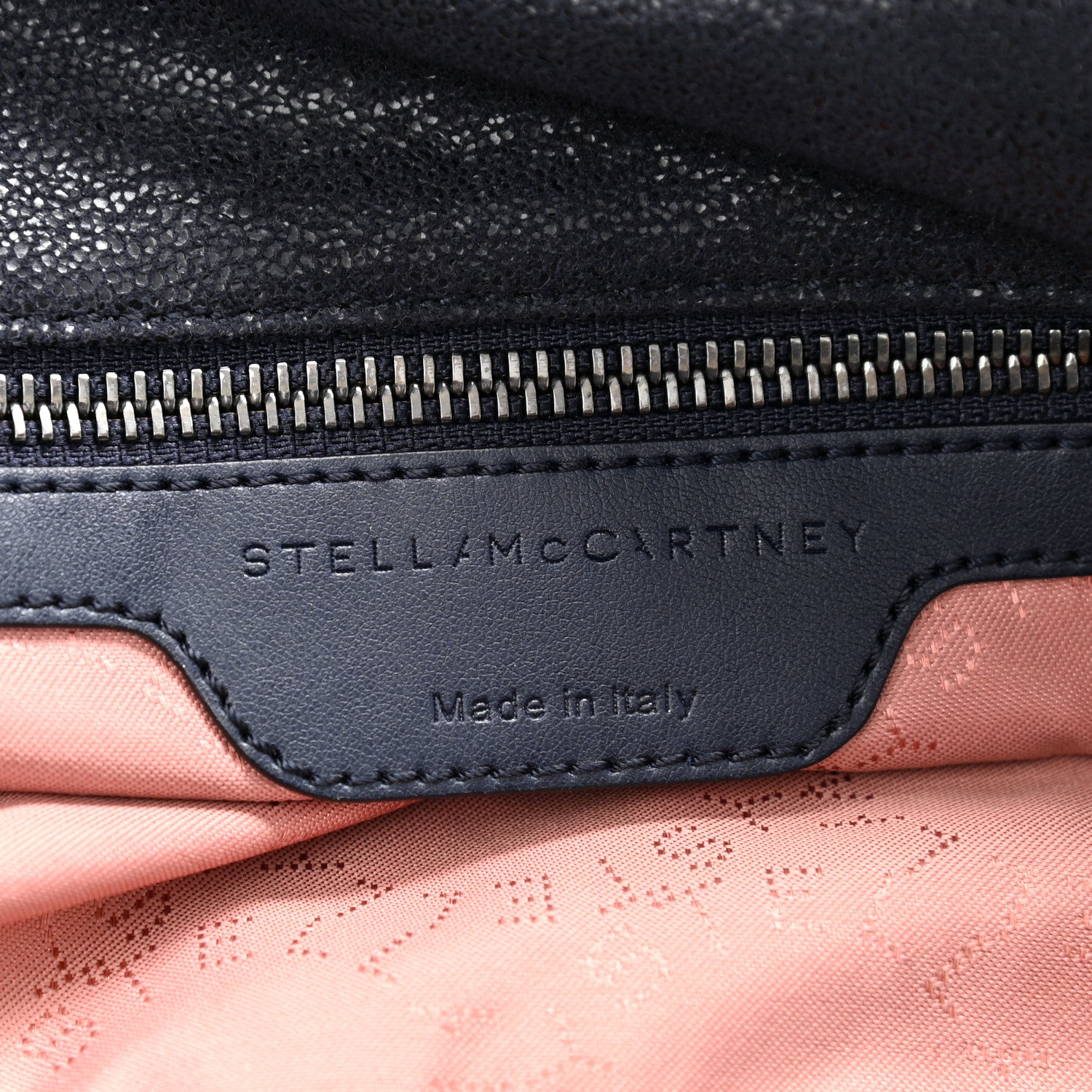 Stella McCartney Shaggy Deer Falabella Fold Over Tote Black 6 of 10