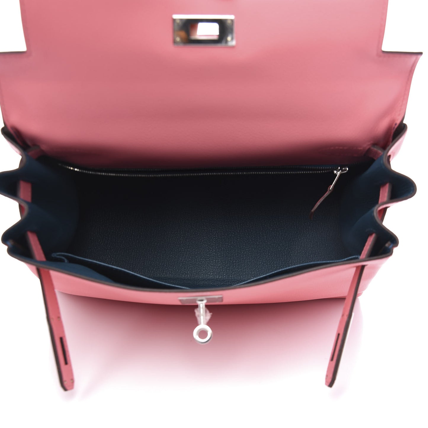 Evercolor Verso Kelly Retourne 28 Rose D'Ete Cobalt