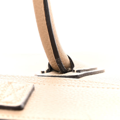 Celine Drummed Calfskin Micro Luggage Dune 12 of 15