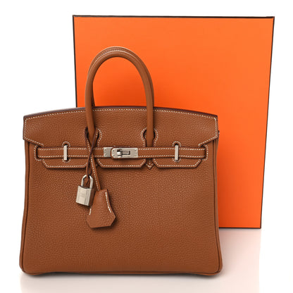 Hermes Togo Birkin 25 Gold 13 of 13