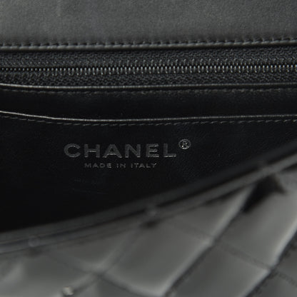 Chanel Patent Calfskin Quilted Mini Rectangular Flap Black 6 of 11