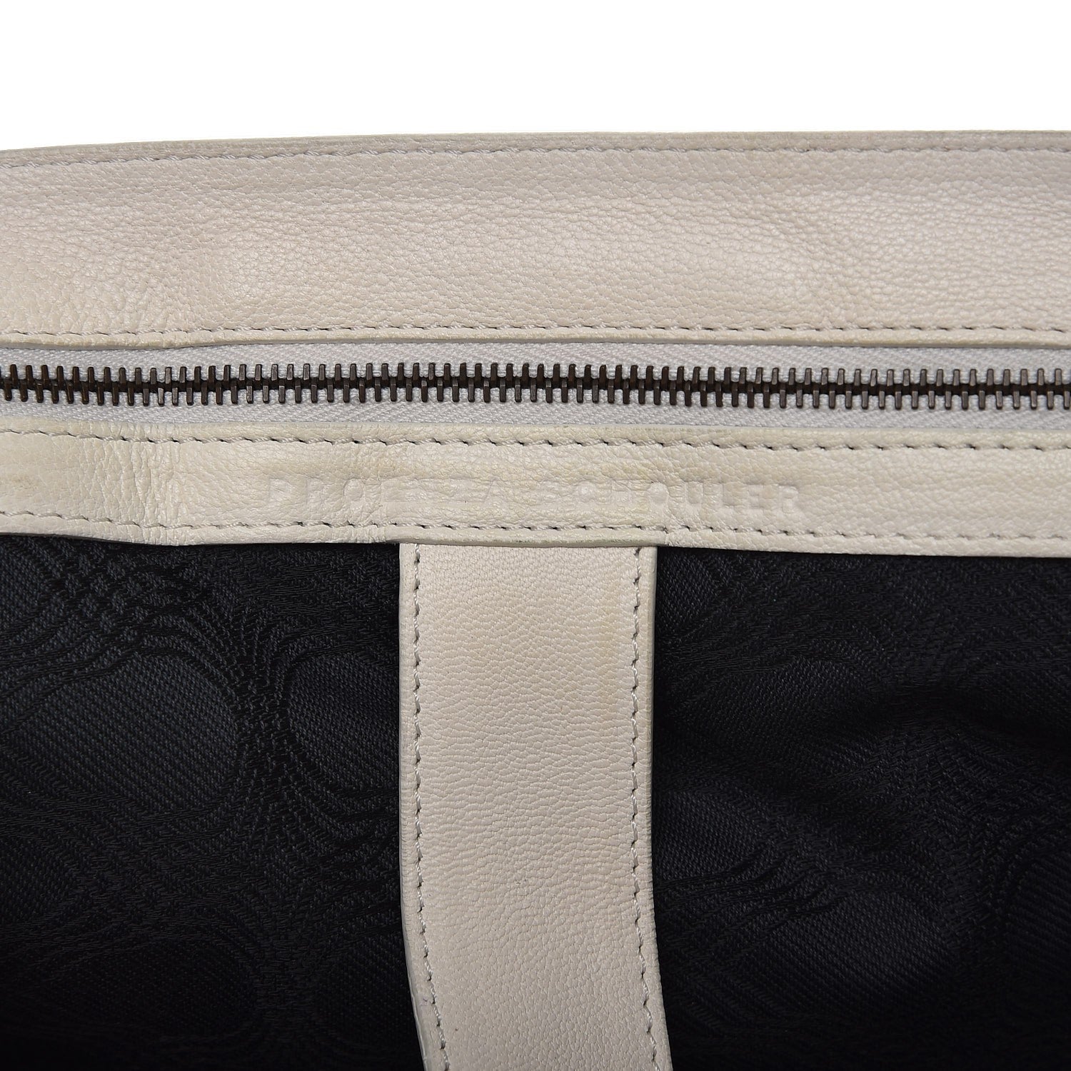 Proenza Schouler Lambskin Large PS1 Satchel Ivory 8 of 22