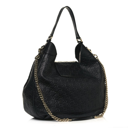 Gucci Guccissima Medium Emily Hobo Black 3 of 18