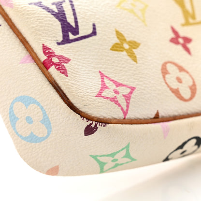 Louis Vuitton Monogram Multicolor Pochette Accessories White 8 of 10