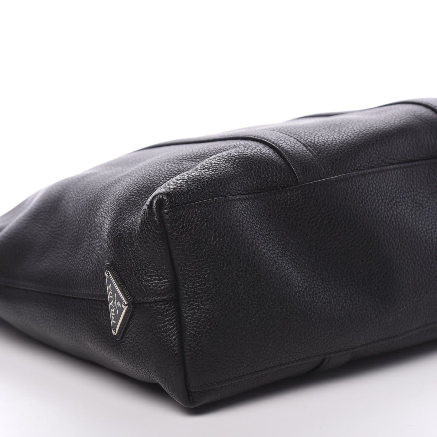 Vitello Daino Tote Black