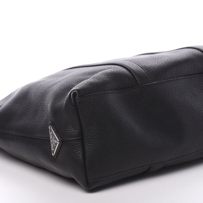 Prada Vitello Daino Tote Black 9 of 10