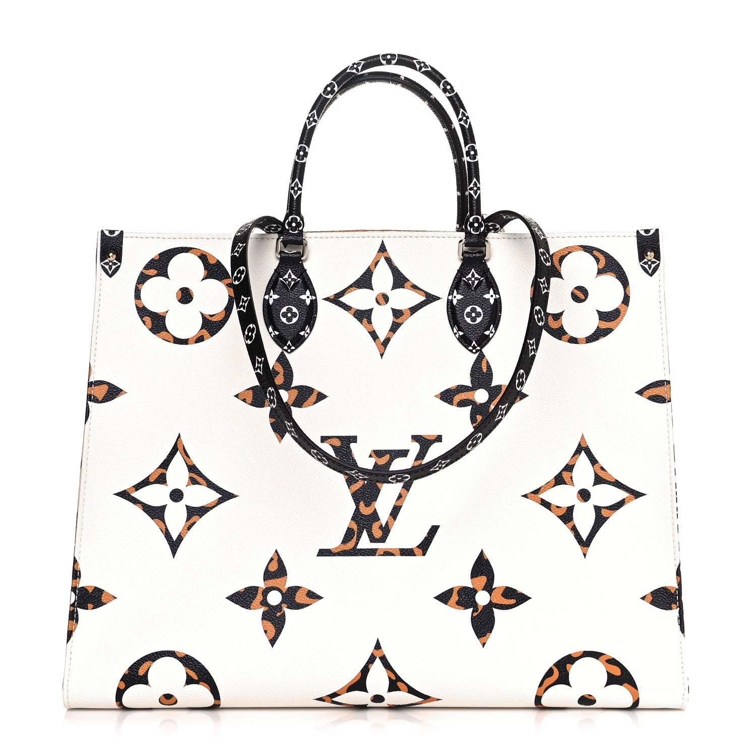 Louis Vuitton Monogram Giant Jungle Onthego GM Ivory 1 of 10