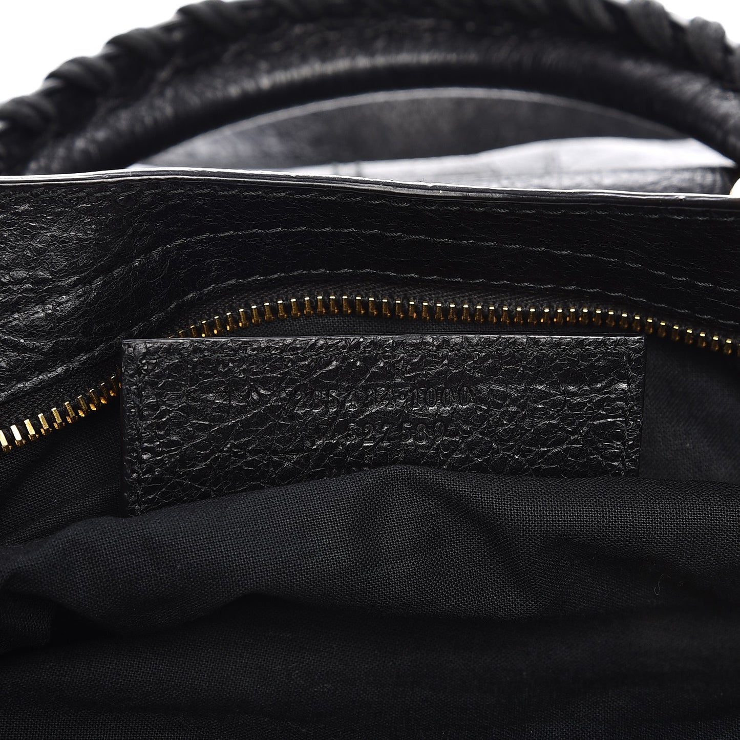 Agneau Giant 12 Gold Hardware Town Black