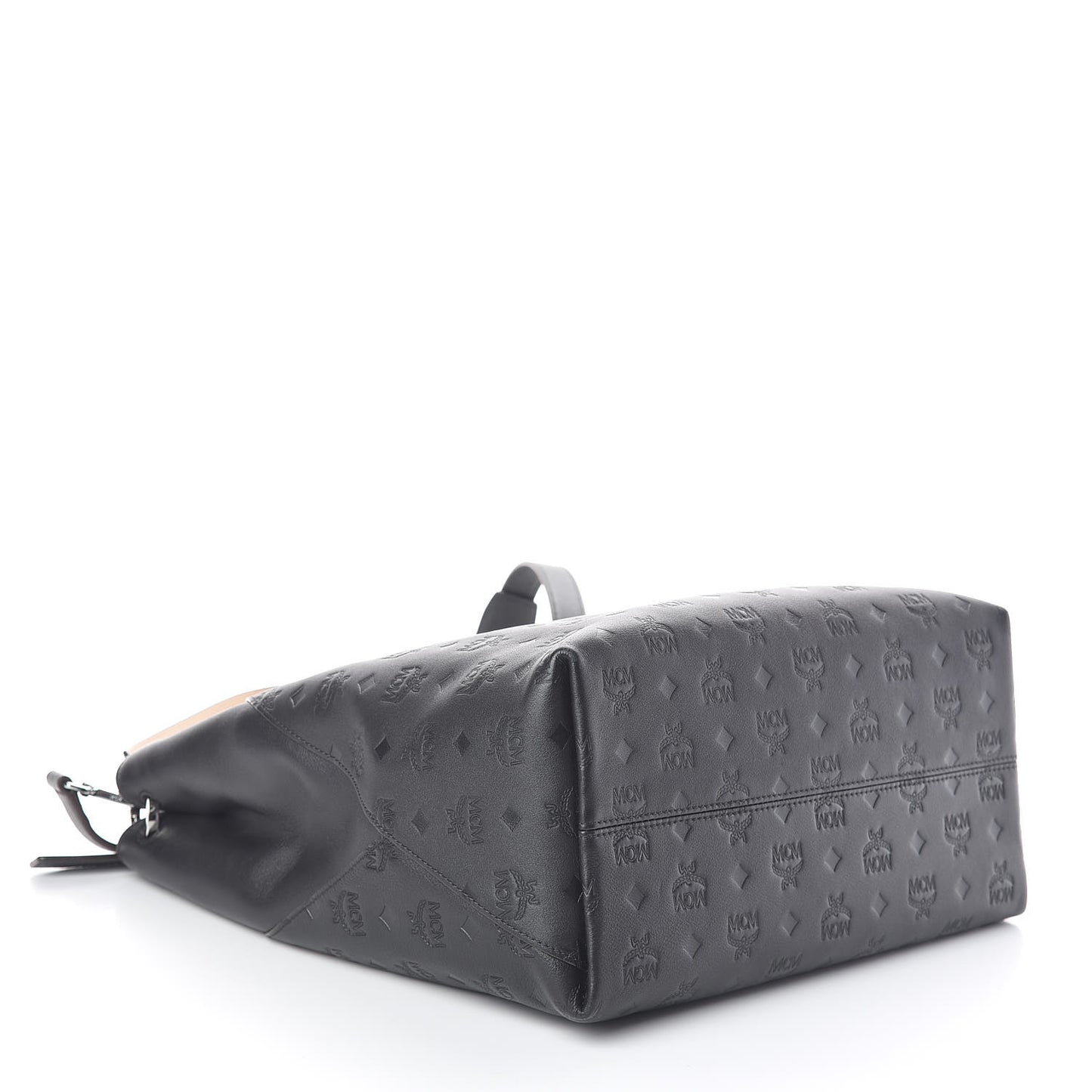 Calfskin Ottomar Monogram Large Klara Hobo Black