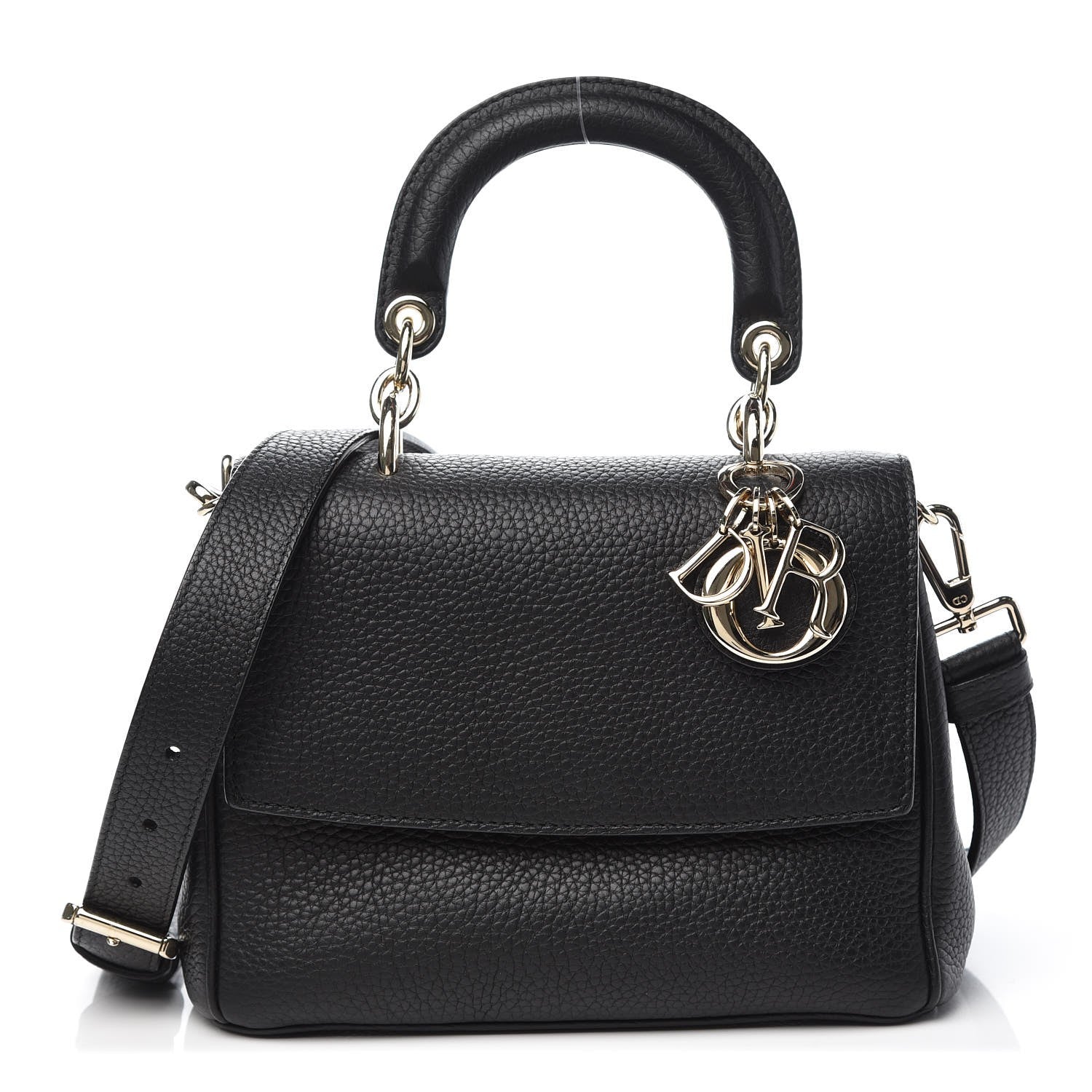 Christian Dior Bullcalf Mini Be Dior Flap Black Rose Indien 1 of 13