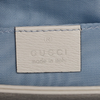 Gucci X YUKO HIGUCHI Canvas Calfskin GG Web Yuko Higuchi Print Small Ophidia Chain Shoulder Bag White 6 of 8