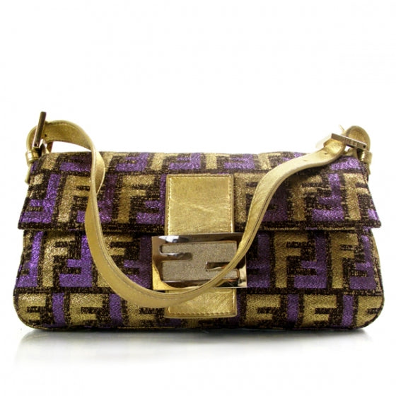 Canvas FF Baguette Gold/Purple