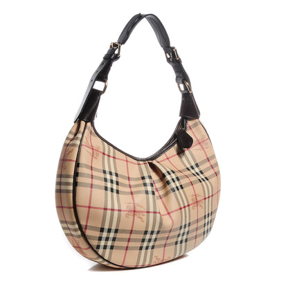 Burberry Haymarket Check Small Rydal Hobo 3 of 8