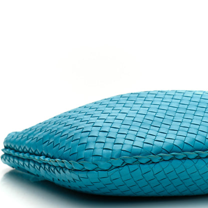 Bottega Veneta Nappa Intrecciato Large Veneta Hobo Turquoise 9 of 10