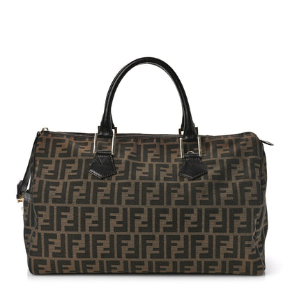 Fendi Zucca Cuoio Lucido Chef Boston Tobacco Moro 1 of 10