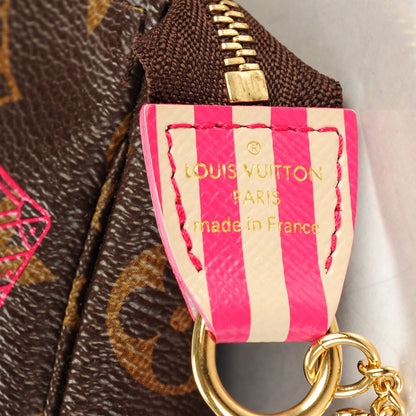 Louis Vuitton Monogram 2014 Christmas Animation Mini Pochette Accessories 6 of 7