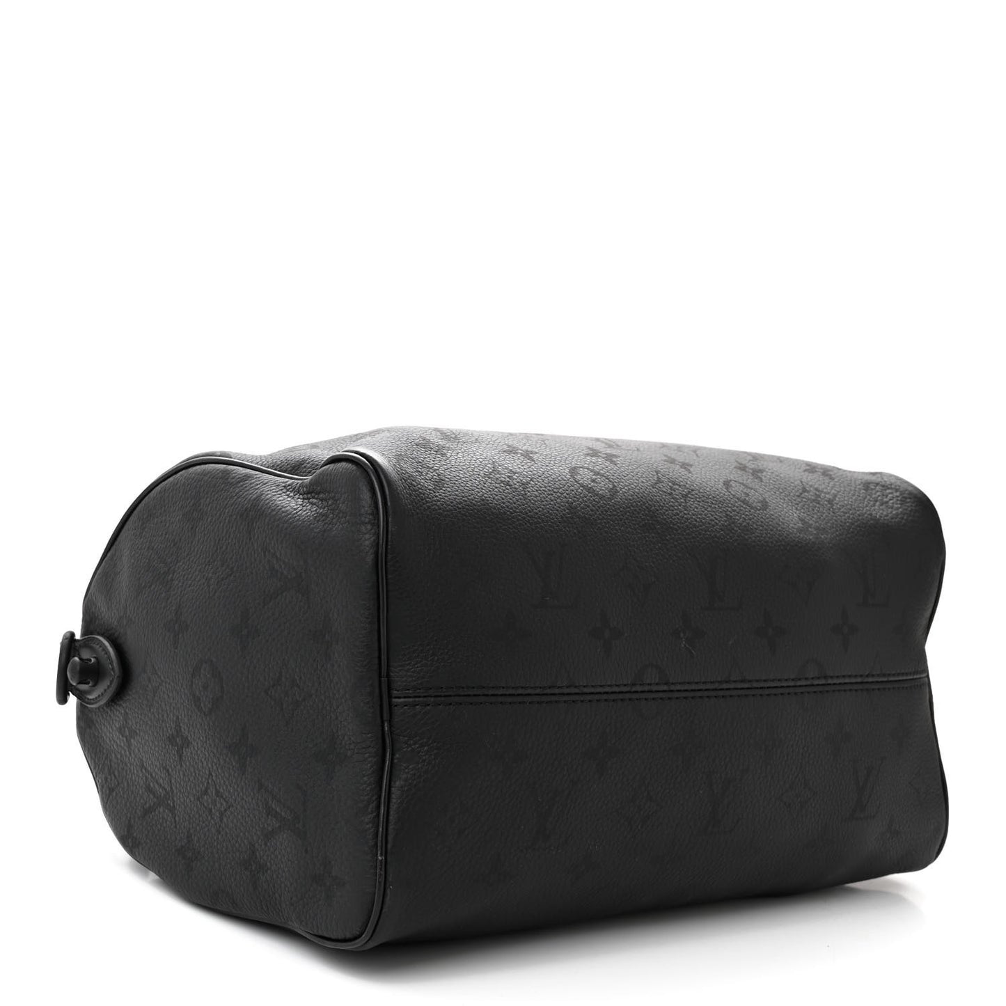 Calfskin Monogram Speedy P9 Bandouliere 30 Ultra Black