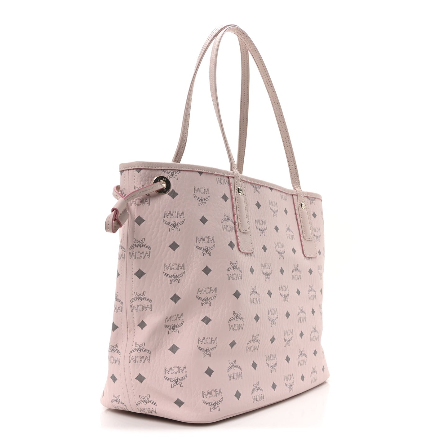 Visetos Medium Liz Reversible Shopper Tote Powder Pink
