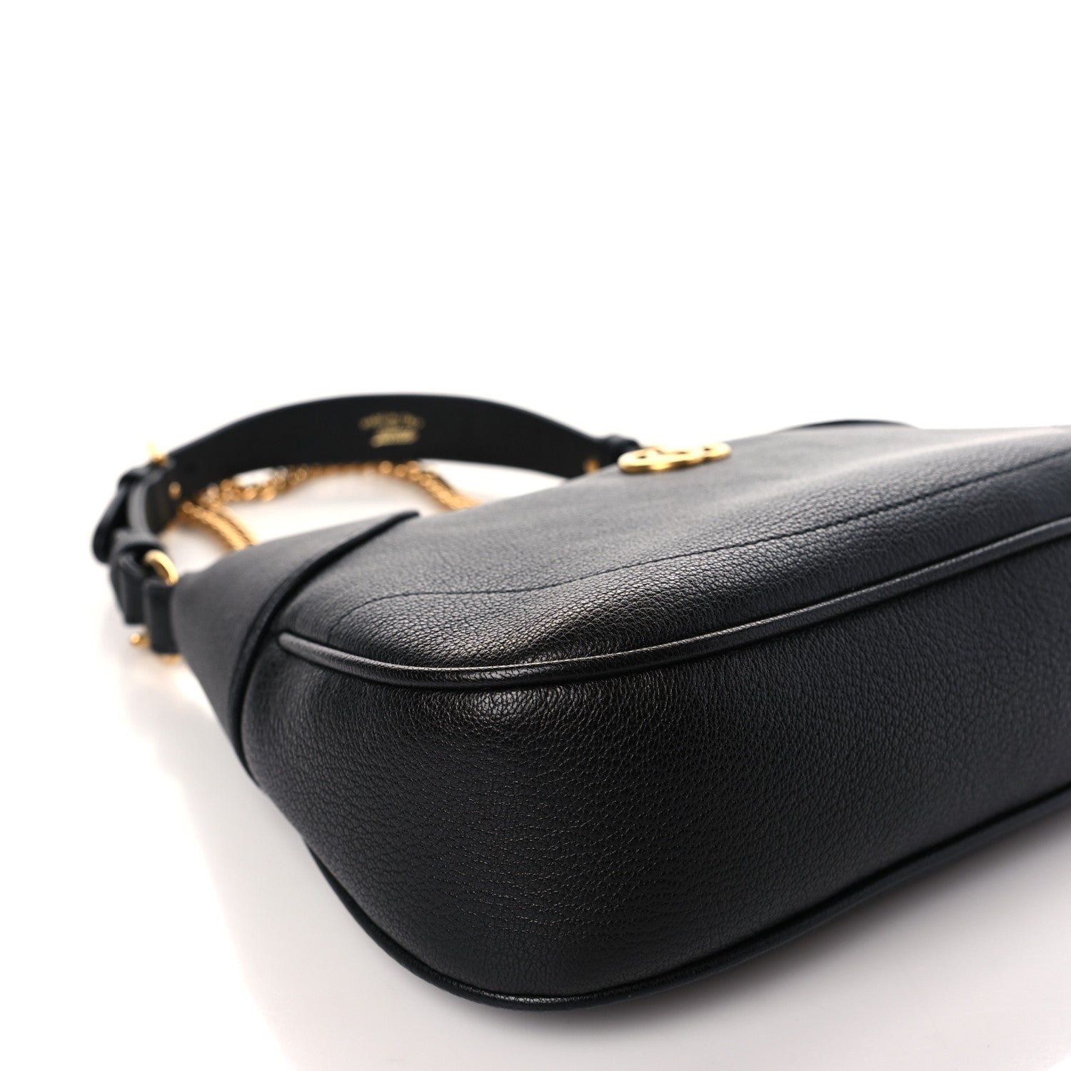 Gucci Goatskin Small Aphrodite Shoulder Bag Black 8 of 9
