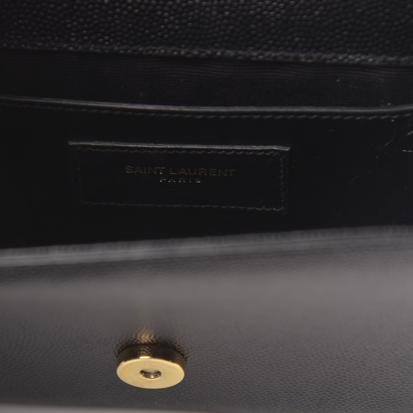 Grain De Poudre Small Monogram Kate Satchel Black