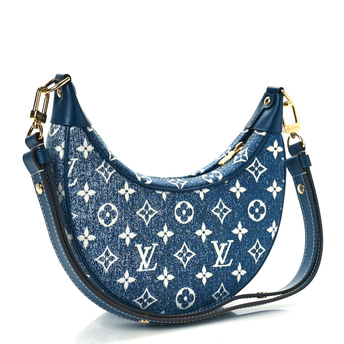Monogram Jacquard Denim Loop Bleu