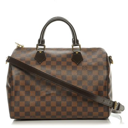 Louis Vuitton Damier Ebene Speedy Bandouliere 30 1 of 8