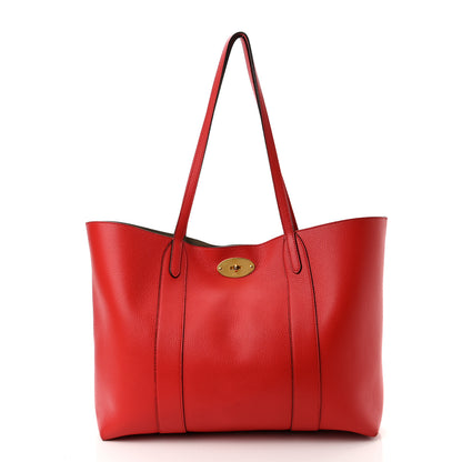 Mulberry Small Classic Grain Bayswater Tote Ruby Red 3 of 12