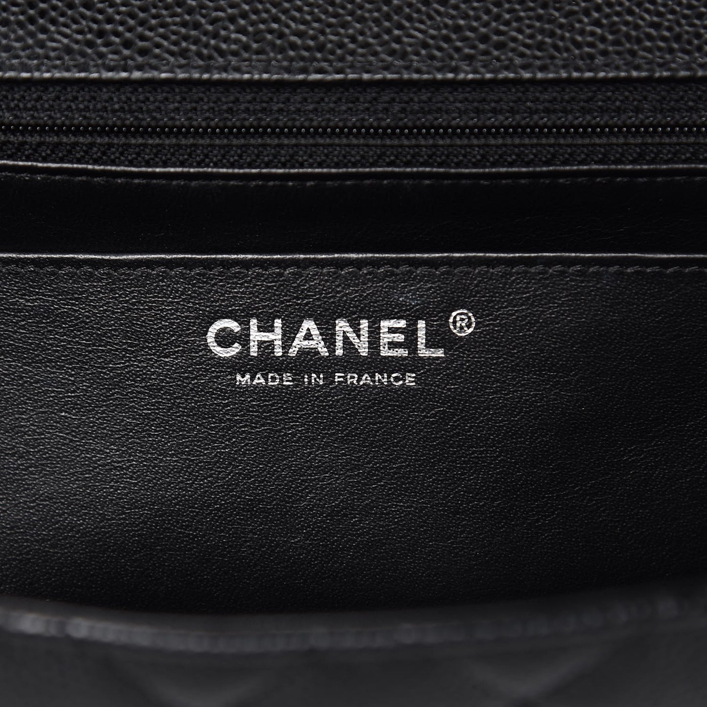 Caviar Quilted Maxi Single Flap Black