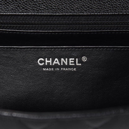 Chanel Caviar Quilted Maxi Single Flap Black 7 of 14
