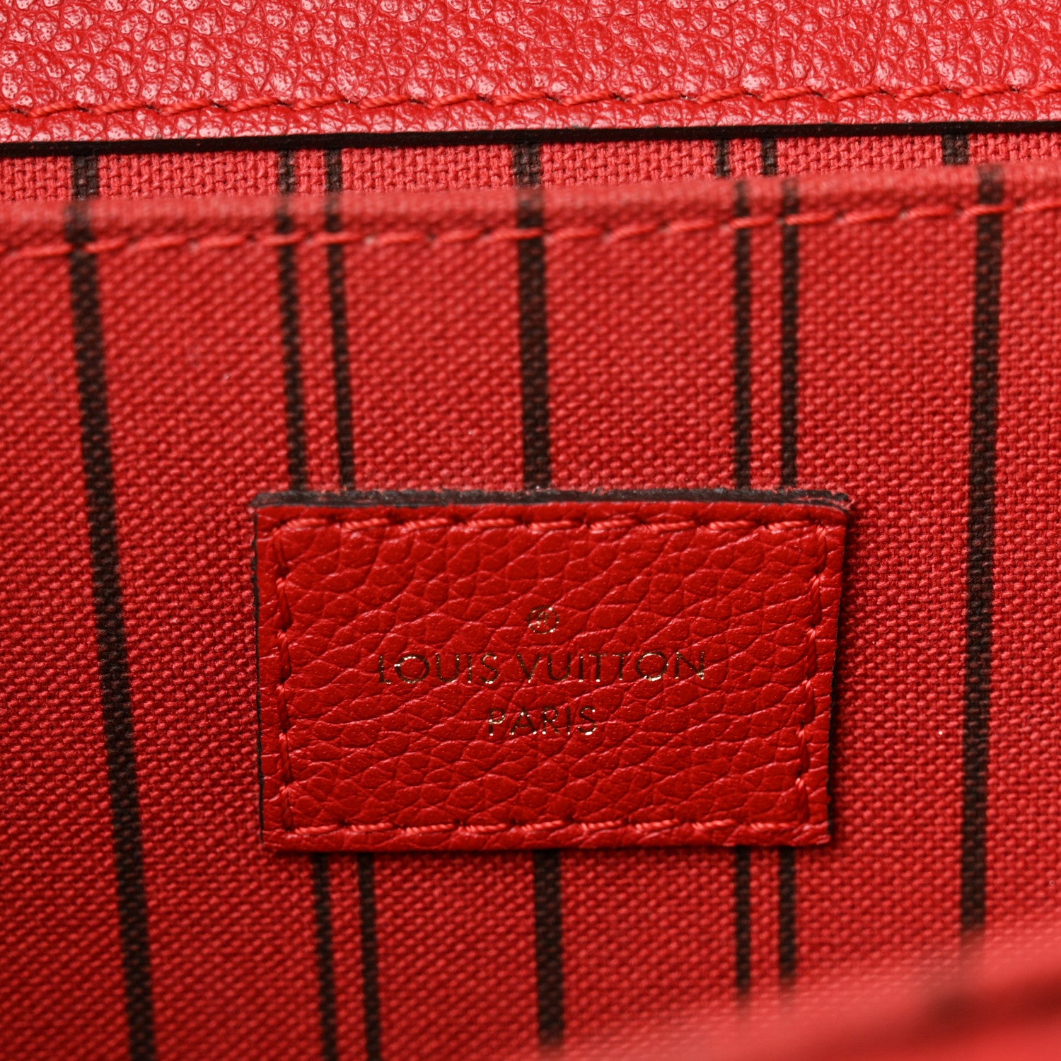 Louis Vuitton Empreinte Pochette Metis Cherry 7 of 16