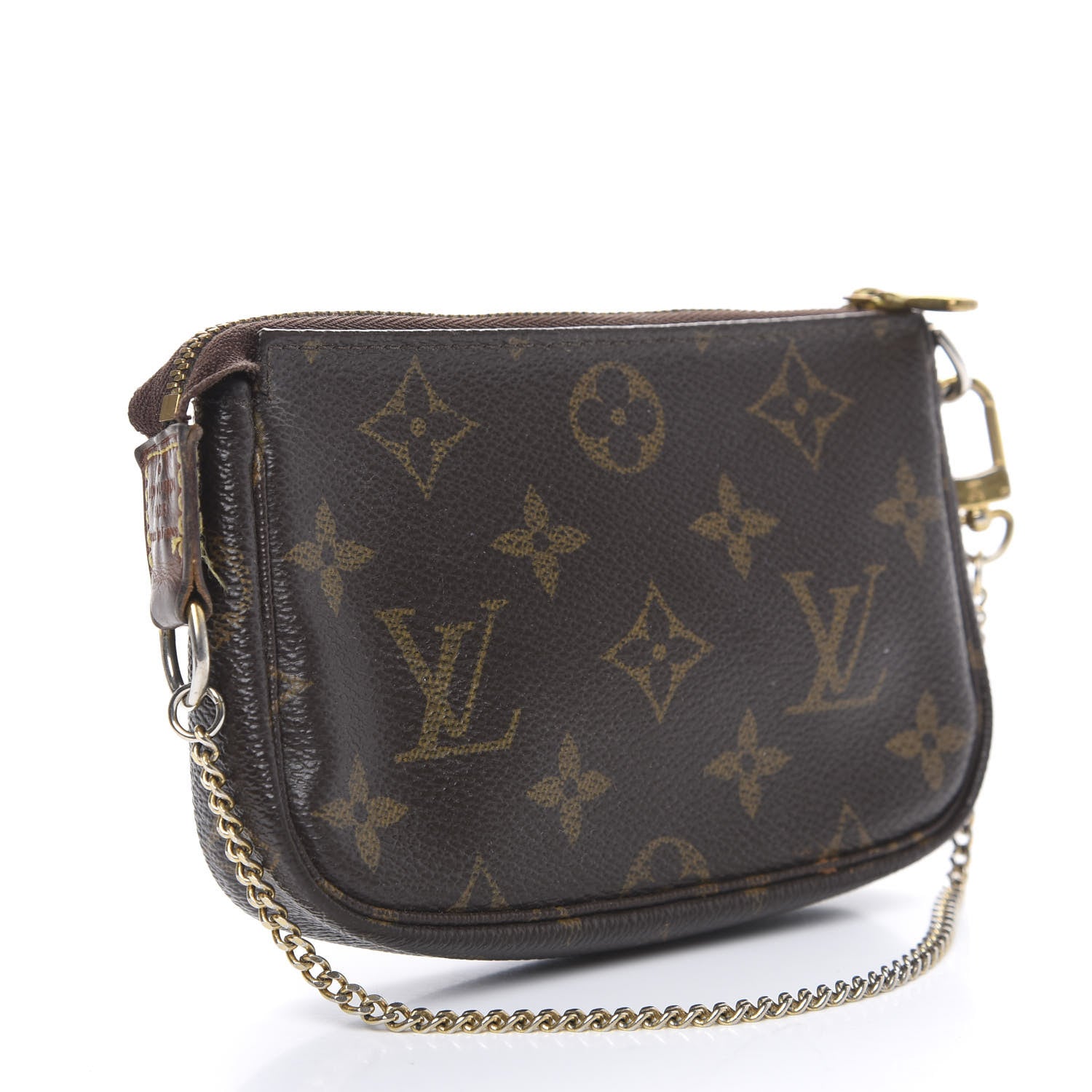 Louis Vuitton Monogram Mini Pochette Accessories 2 of 10