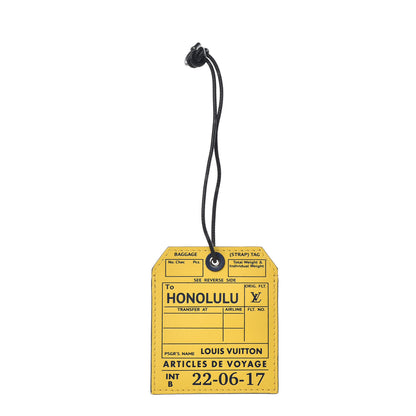 Louis Vuitton Calfskin Honolulu Name Tag 1 of 4