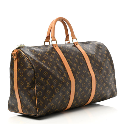 Louis Vuitton Monogram Keepall Bandouliere 50 3 of 17
