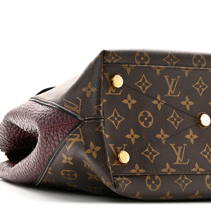 Louis Vuitton Ostrich Lizard Majestueux Tote MM Bordeaux 8 of 9
