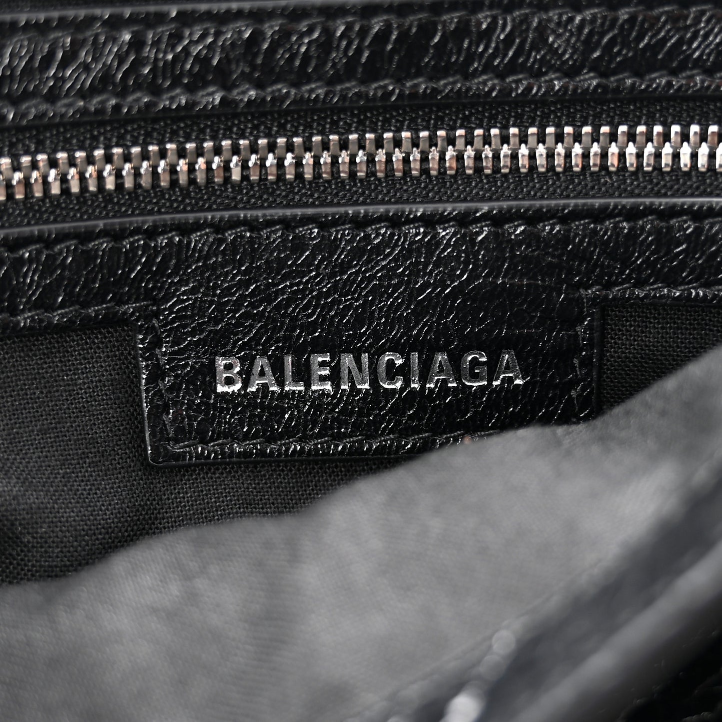 Agneau Arena XS Piercing Le Cagole Flap Bag Black