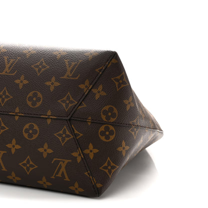 Louis Vuitton Monogram Flower Hobo Black 9 of 10