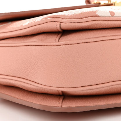 Louis Vuitton LOUIS VUITTON Empreinte Monogram Giant Pochette Metis Rose Trianon Cream 8 of 9