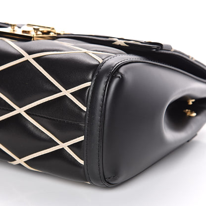 Louis Vuitton Lambskin Malletage Pochette Flap Black 8 of 11