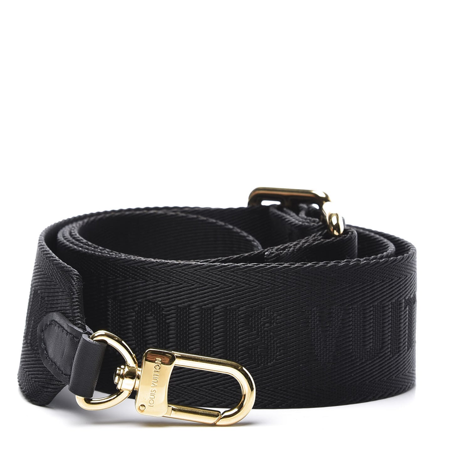 Nylon Petite Malle Souple Shoulder Strap Black