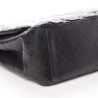 Chanel Lambskin Quilted Maxi Single Flap Black 5 of 12