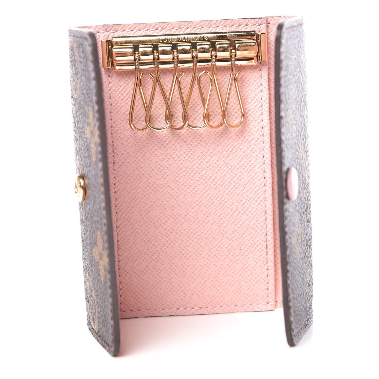 Monogram Multicles 6 Key Holder Rose Ballerine