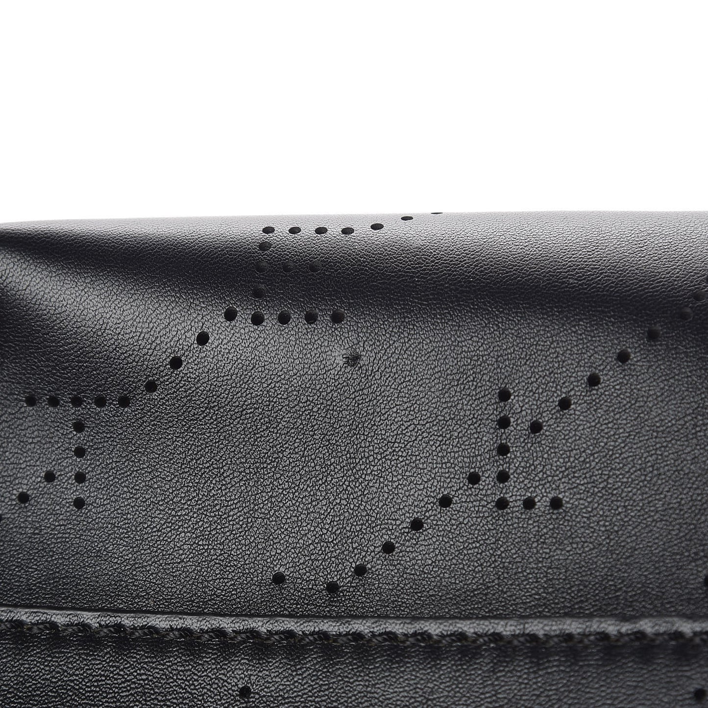 Eco Alter Nappa Perforated Logo Tote Black
