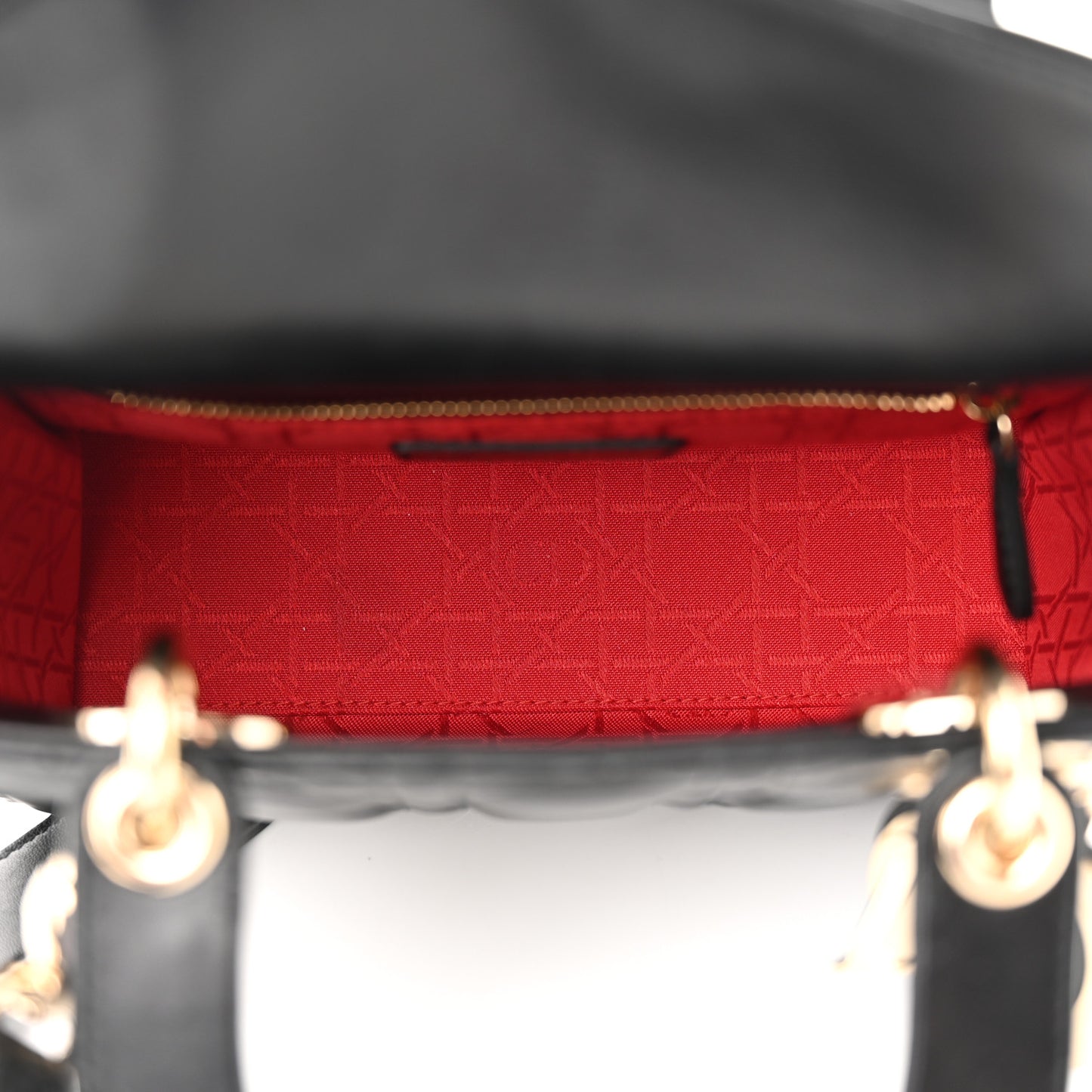 Lambskin Cannage Small My ABCDior Lady Dior Black