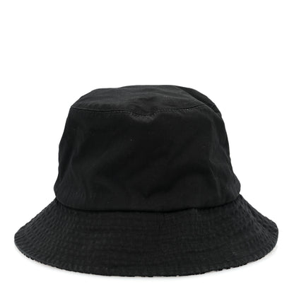 Christian Dior Polyester Cotton Oblique Teddy-D Brim Bucket Hat 58 Black 4 of 15