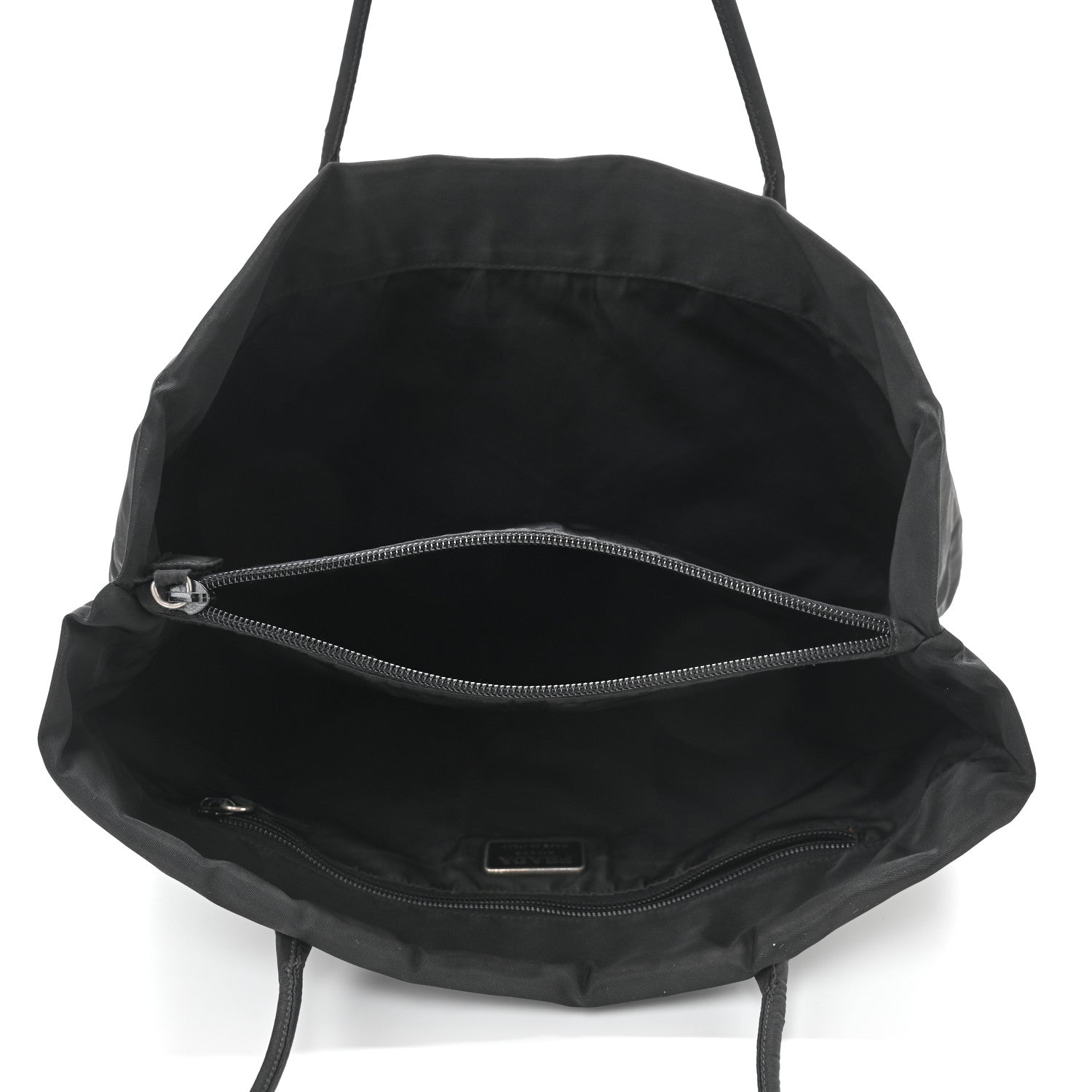 Prada Tessuto Nylon Tote Black 4 of 9
