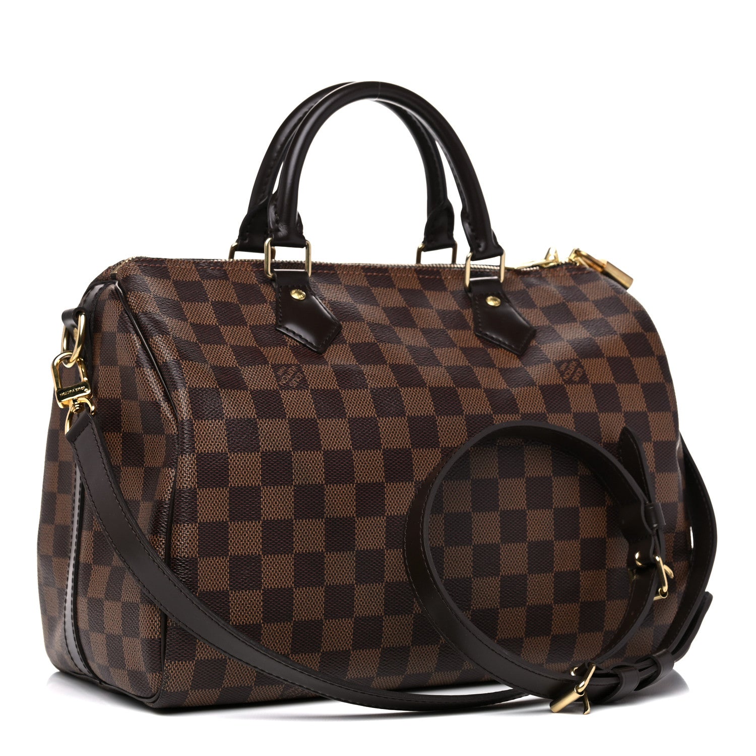 Louis Vuitton Damier Ebene Speedy Bandouliere 30 3 of 14